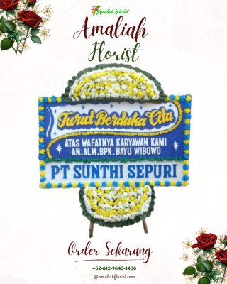 Papan Bunga Duka di Bawen