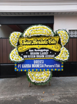 Papan Bunga Duka di Bawen